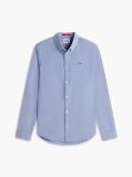 Blue Stretch Organic Cotton Slim Fit Shirt  Men