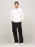 Grey Badge Drawstring Hoody  Men