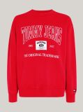 Red Archive Relaxed Sweatshirt  Men