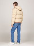 Beige Water Repellent Down-Filled Alaska Puffer Jacket  Men