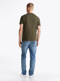 Green Tommy Badge Crew Neck T-Shirt  Men