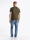 Green Tommy Badge Crew Neck T-Shirt  Men