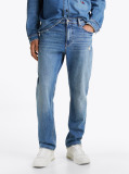 Denim Ryan Distressed Slim Straight Jeans  Men