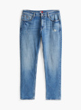 Denim Ryan Distressed Slim Straight Jeans  Men