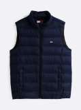 Blue Lightweight Down Zip-Thru Vest  Men