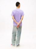 Purple Logo Slim T-Shirt  Men