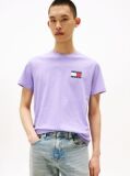 Purple Logo Slim T-Shirt  Men
