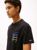 Black Back Logo Graphic T-Shirt  Men
