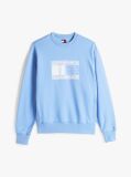 Blue Paisley Logo Relaxed Sweatshirt  Men