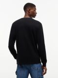 Black Linear Logo Slim Long-Sleeve T-Shirt  Men
