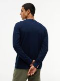 Blue Linear Logo Slim Long-Sleeve T-Shirt  Men