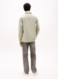Green Brick Cord Overshirt Extended  Men