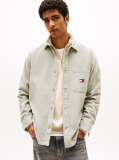 Green Brick Cord Overshirt Extended  Men