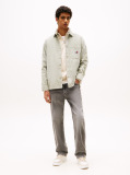 Green Brick Cord Overshirt Extended  Men