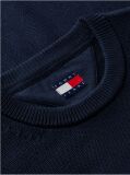 Blue Crew Neck Slim Jumper  Men