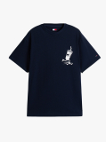 Blue Back Logo Graphic Relaxed T-Shirt  Men