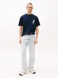 Blue Back Logo Graphic Relaxed T-Shirt  Men