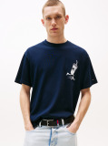 Blue Back Logo Graphic Relaxed T-Shirt  Men