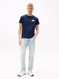 Blue Bubble Logo Slim T-Shirt  Men
