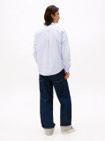 Blue Relaxed Fit Oxford Shirt  Men