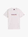 Beige Logo Jersey Crew Neck T-Shirt  Men