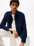 Blue Regular Fit Corduroy Shirt  Men