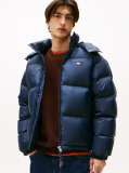 Blue Water Repellent Ripstop Alaska Puffer Jacket  Men