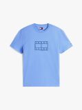 Blue Logo Stamp Crew Neck T-Shirt  Men