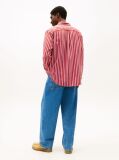 Multi Relaxed Fit Stripe Twill Shirt  Men