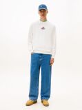 Beige Mountain Logo Embroidery Terry Sweatshirt  Men