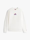 Beige Mountain Logo Embroidery Terry Sweatshirt  Men