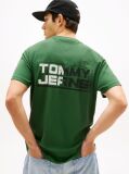 Green Back Logo Relaxed Jersey T-Shirt  Men