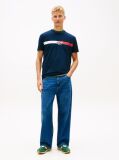 Blue Signature Logo Jersey T-Shirt  Men