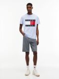 Blue Flag Badge Jersey Crew Neck T-Shirt  Men