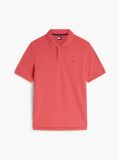 Red Hilfiger Flag Regular Fit Pique Polo Shirt  Men