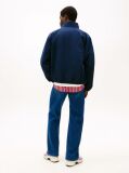 Blue Water Repellent Funnel Neck Jacket  Men
