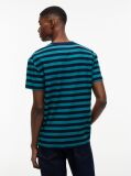 Multi Tommy Flag Stripe Jersey T-Shirt  Men