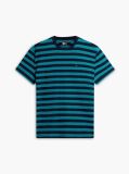 Multi Tommy Flag Stripe Jersey T-Shirt  Men