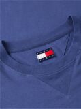 Blue Crest Logo Peached Jersey T-Shirt  Men