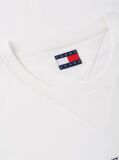 White Crest Logo Peached Jersey T-Shirt  Men