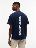 Blue Back Logo Relaxed Jersey T-Shirt  Men