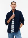 Blue Regular Fit Button-Down Corduroy Shirt  Men