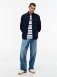 Blue Regular Fit Button-Down Corduroy Shirt  Men
