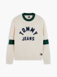 Beige Classic Logo Appliqué Jumper  Men
