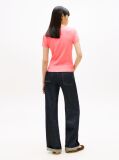 Pink Essential Slim Rib-Knit T-Shirt  Women