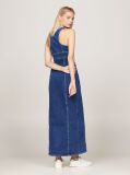 Denim Button-Through Denim Slim Fit Maxi Dress  Women