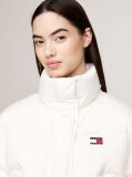 White Back Graphic Alaska Down Puffer Jacket  Women