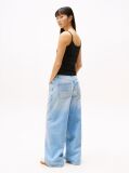 Black Ribbed Slim Spaghetti Strap Top  Women