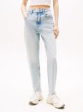 Denim Ultra High Rise Tapered Mom Jeans  Women