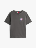 Black Relaxed Neon T-Shirt Extended  Women